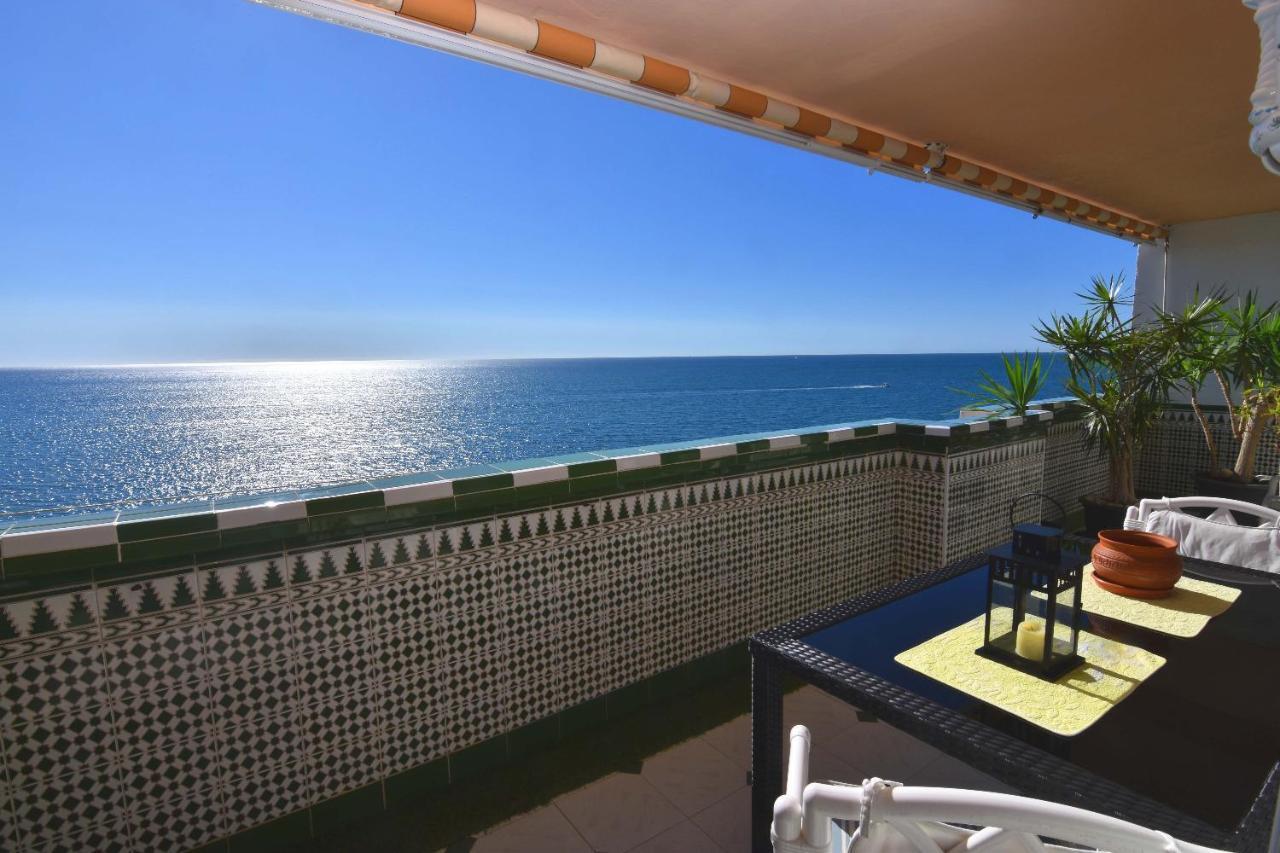 Apartamento en playa semi-privada Benalmádena Exterior foto