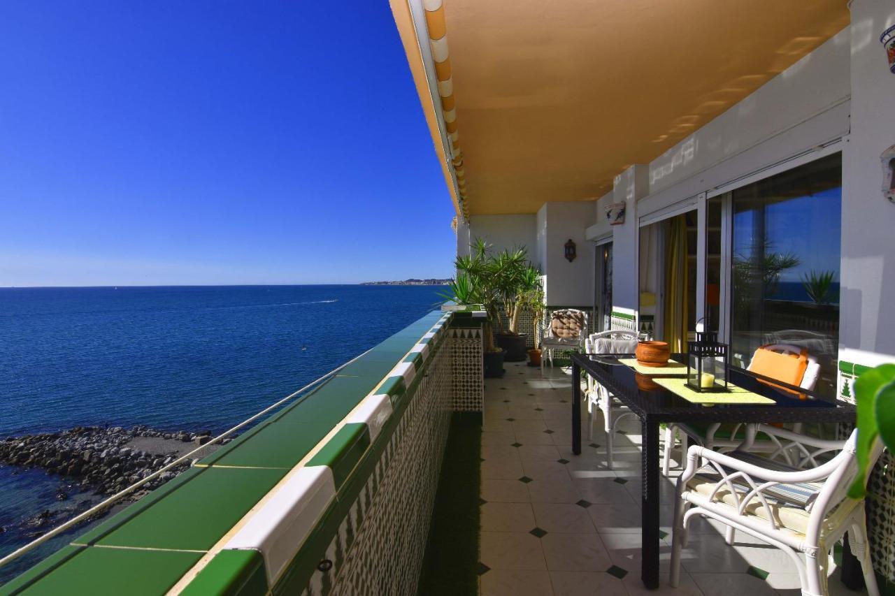 Apartamento en playa semi-privada Benalmádena Exterior foto