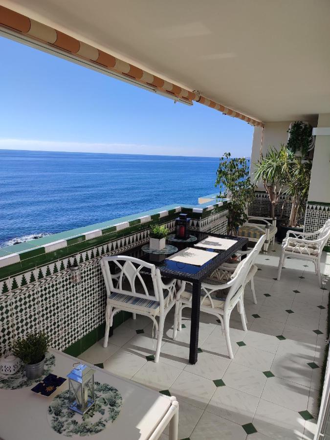 Apartamento en playa semi-privada Benalmádena Exterior foto