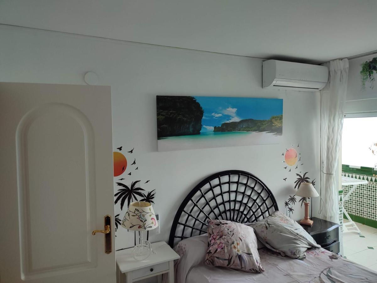 Apartamento en playa semi-privada Benalmádena Exterior foto